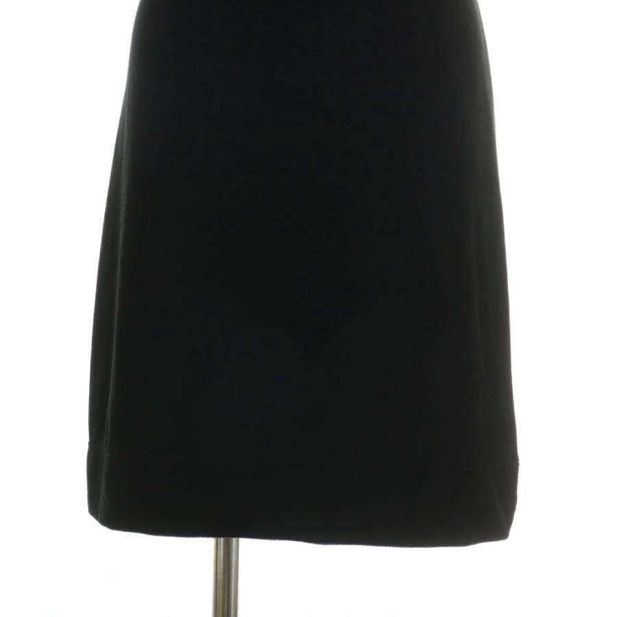 GUCCI（グッチ） ワンピース ベロア 半袖 ひざ丈 ロゴ ゴールド金具 XS