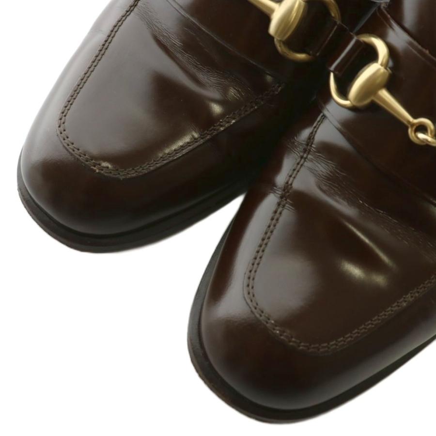 GUCCI（グッチ） ローファー パンプス レザー ラウンドトゥ チャンキー