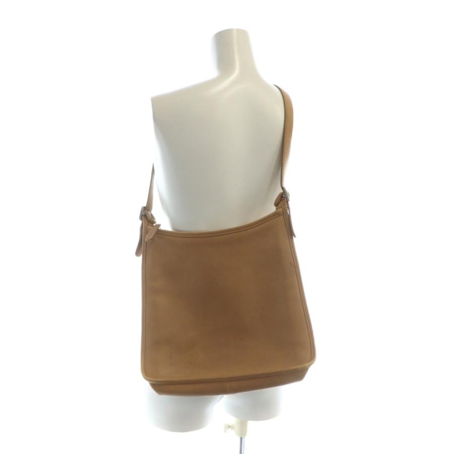 【中古】コーチ COACH オールドコーチ ヴィンテージ USA製 9073ショルダーバッグ 斜めがけ レザー ロゴ 茶 ブラウン COACH（コーチ） オールドコーチ ヴィンテージ USA製 9073ショルダー