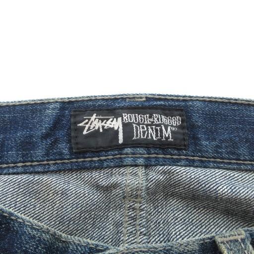 STUSSY（ステューシー） × ROUGH AND RUGGED デニムパンツ ジーンズ