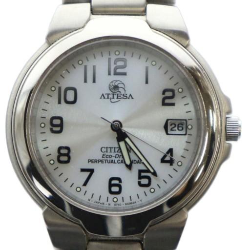 シチズン CITIZEN ジャンク品 アテッサ 腕時計 ウォッチ シルバー 