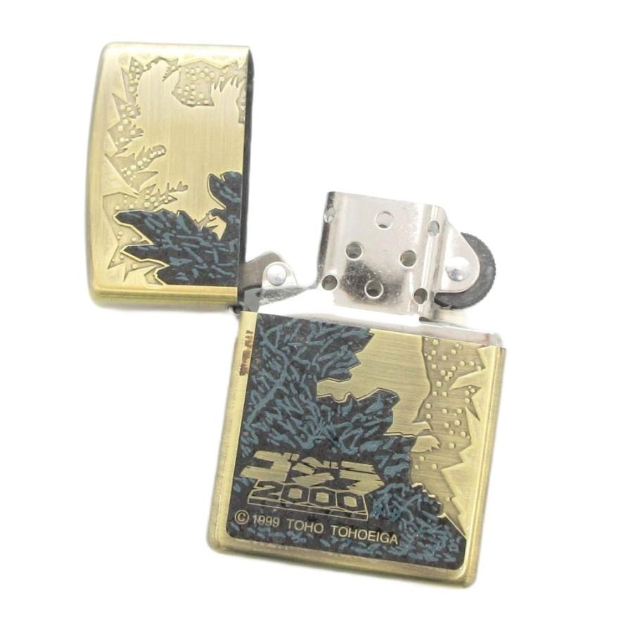 zippo GODZILLA2000 limited Edition銀古美 zippo GODZILLA2000 limited Edition銀古美 zippo GODZILLA2000