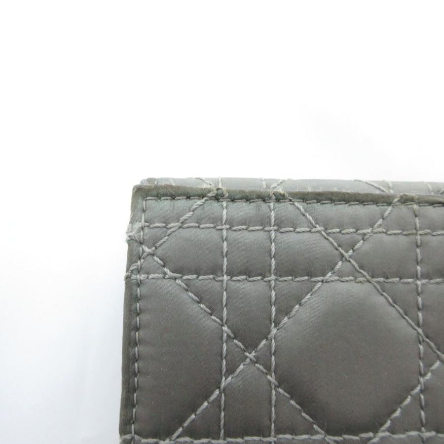 Christian Dior（クリスチャン・ディオール） カナージュ 二つ折り財布