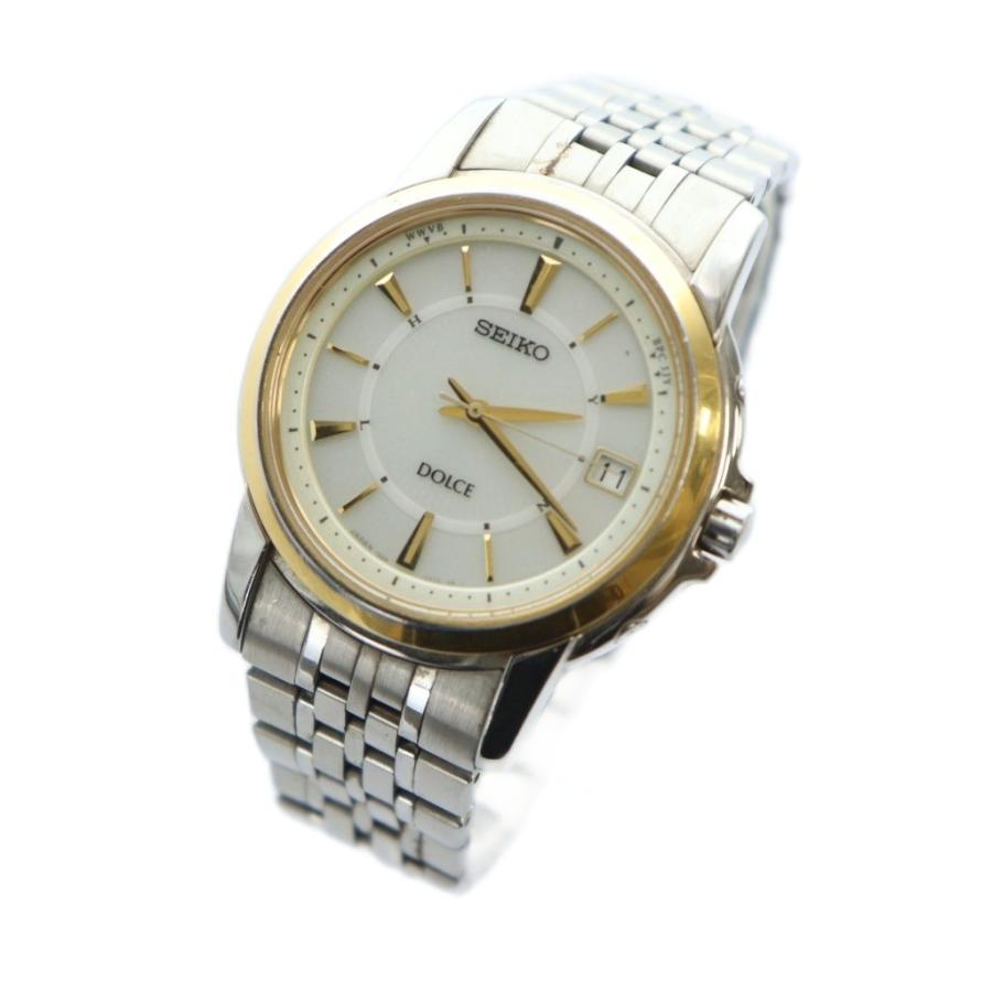 SEIKOセイコー　DOLCE　ドルチェ セイコー SEIKO DOLCE ドルチェ 腕時計 ウォッチ 電波 ソーラー デイト