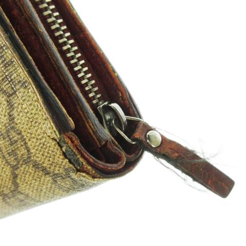 GUCCI（グッチ） 二つ折り財布 ウォレット 小銭入れあり レザー 革 PVC