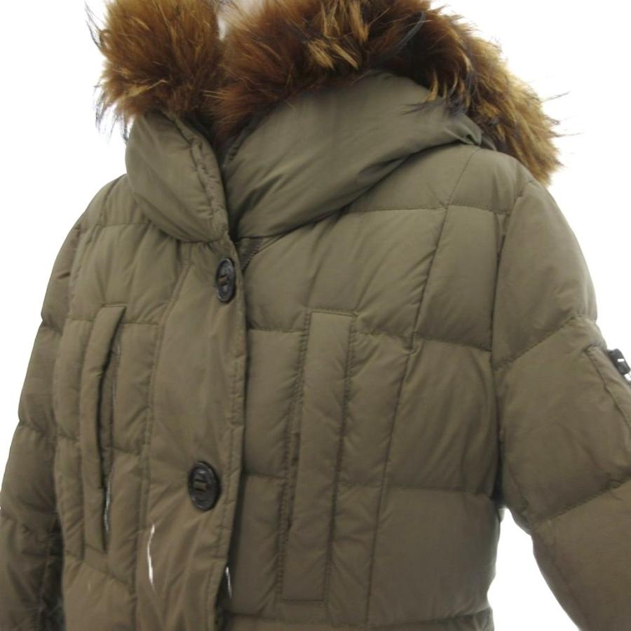 タトラス TATRAS ダウンコート ラクーンファー付き ミドル ハーフ 2