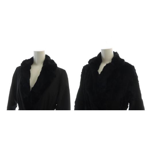 ストロベリーフィールズ STRAWBERRY-FIELDS 毛皮コート リバーシブル