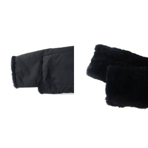 極美品✨️ ストロベリーフィールズ　ラビットファー コート　リバーシブル　毛皮 ストロベリーフィールズ STRAWBERRY-FIELDS 毛皮コート リバーシブル