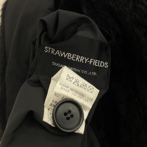 ストロベリーフィールズ STRAWBERRY-FIELDS 毛皮コート リバーシブル