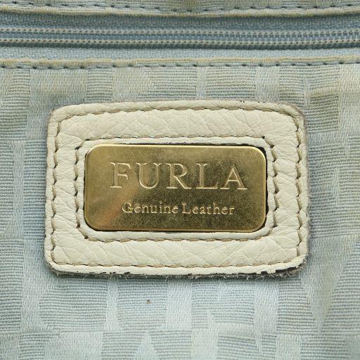 FURLA（フルラ） ハンドバッグ トート レザー マグネット ロゴ