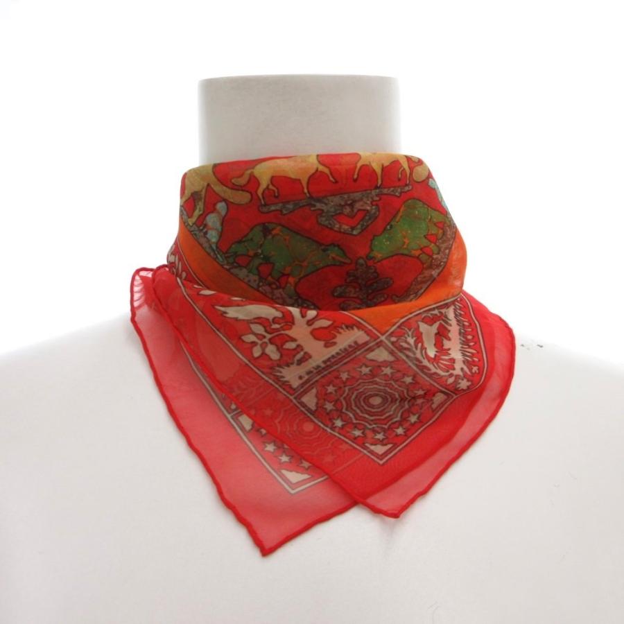 HERMES（エルメス） 美品 ガヴロッシュ カレ 45 early america