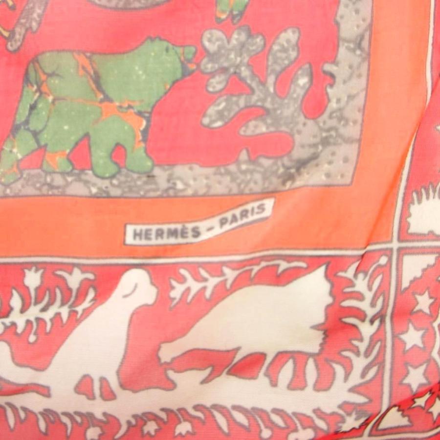 HERMES（エルメス） 美品 ガヴロッシュ カレ 45 early america