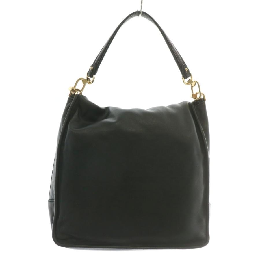 ロエベ　マイア LOEWE ロエベ マイア ハンドバッグ レザー マグネット ロゴ