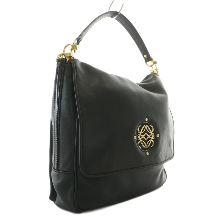 ロエベ LOEWE マイア 2way ショルダーバッグ　レザー　メタリック 楽天市場】LOEWE ロエベ マイア アナグラム ショルダーバッグ 2WAY