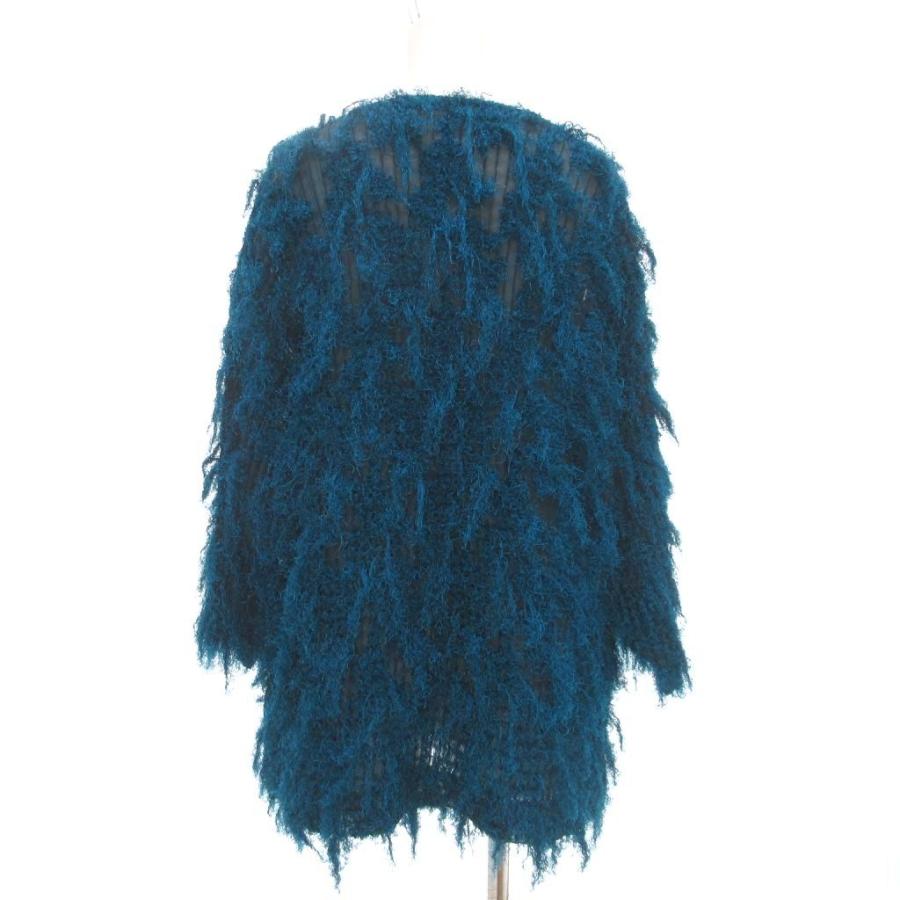 【中古】ミーイッセイミヤケ me ISSEY MIYAKE 美品 シャギーニット プリーツ カットソー ブラウス シアー ミーイッセイミヤケ me ISSEY MIYAKE 美品 シャギーニット プリーツ