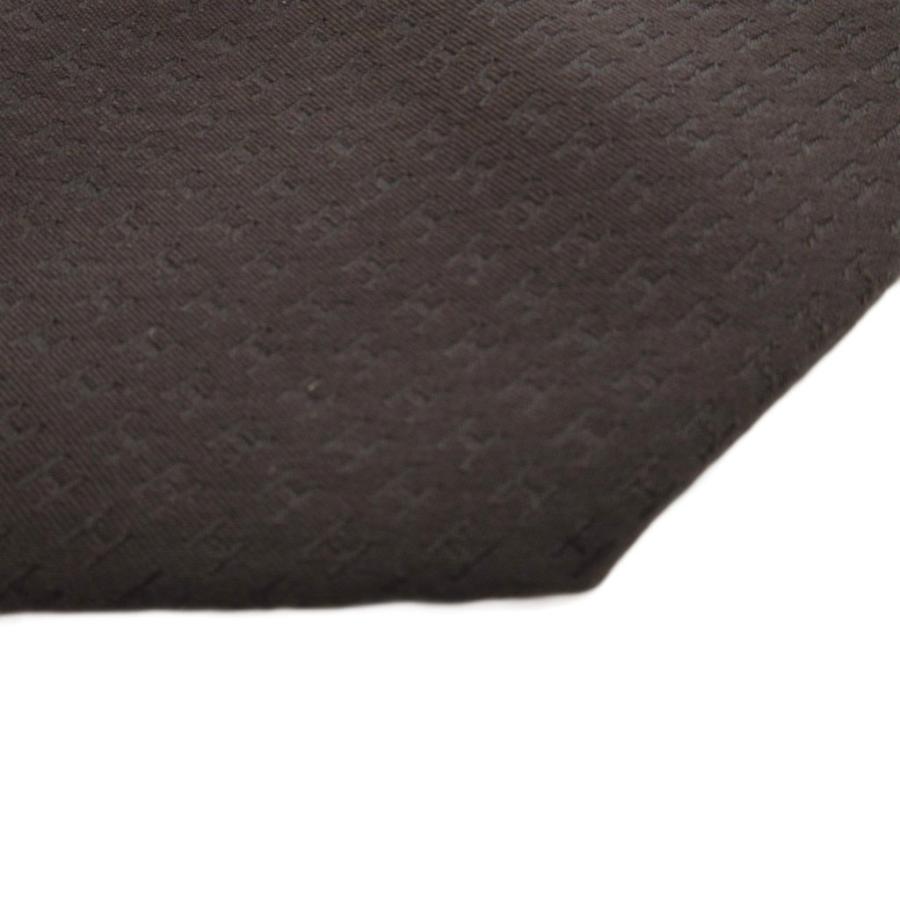 HERMES（エルメス） ネクタイ レギュラータイ シルク ダークブラウン