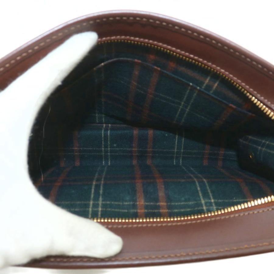 【大人な鞄】dunhill セカンドバック　レザー　ゴールド金具　ダイヤル付 dunhill（ダンヒル） セカンドバッグ クラッチバッグ レザー ブラック