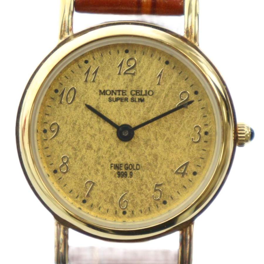 モンテ セリオ MC-1005 腕時計 ウォッチ クォーツ FINE GOLD モンテ セリオ MONTE CELIO MC-1005 腕時計 ウォッチ クォーツ FINE