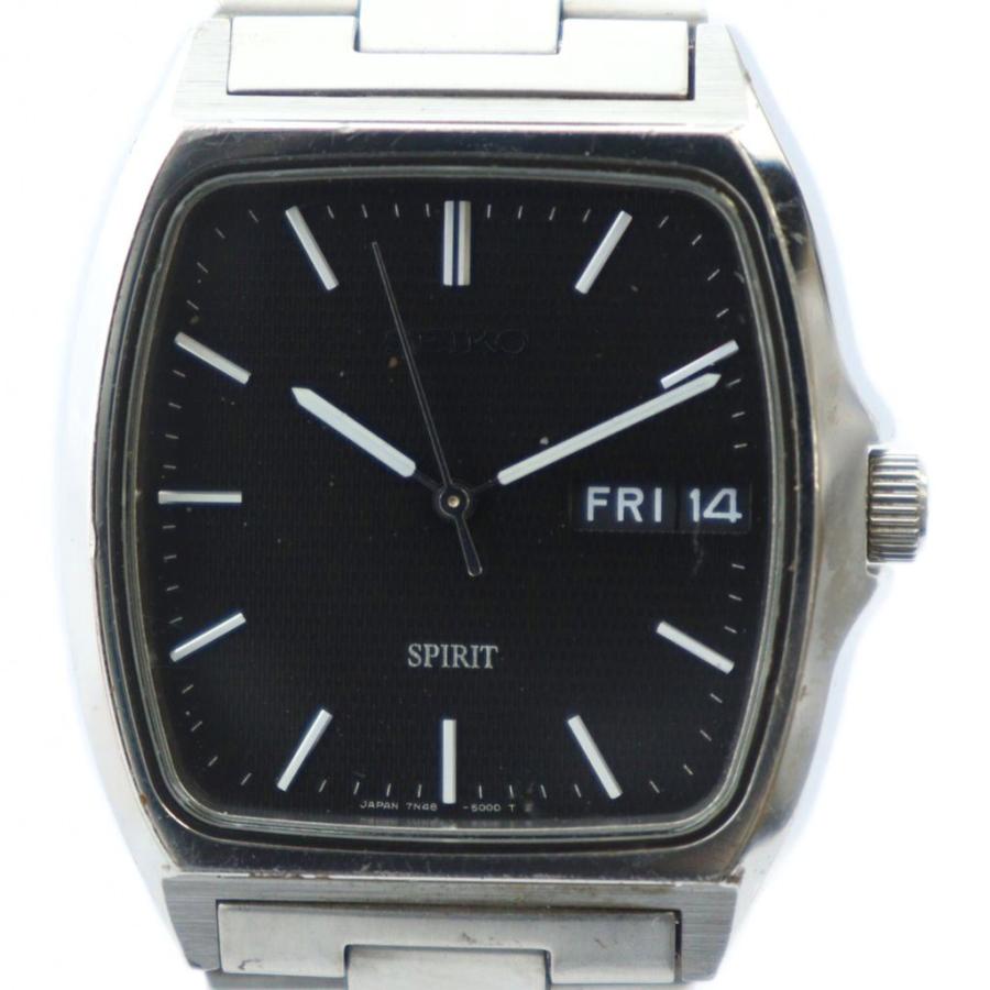 セイコー SEIKO 7N48-5000 腕時計 ウォッチ クォーツ カレンダー付き