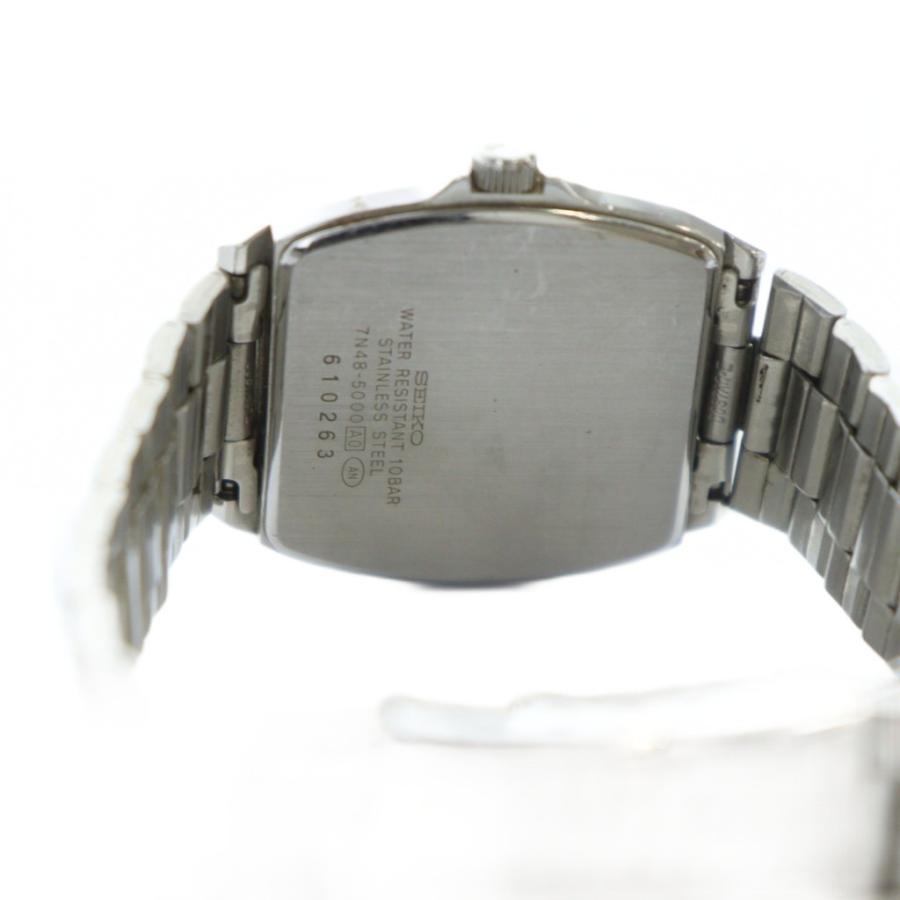 セイコー SEIKO 7N48-5000 腕時計 ウォッチ クォーツ カレンダー付き