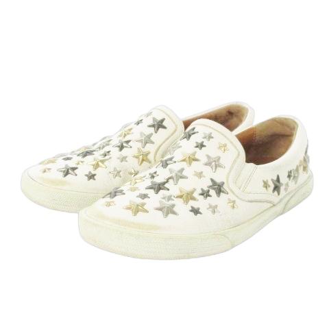 ジミーチュウ JIMMY CHOO スニーカー スリッポン レザー 革 スタッズ 