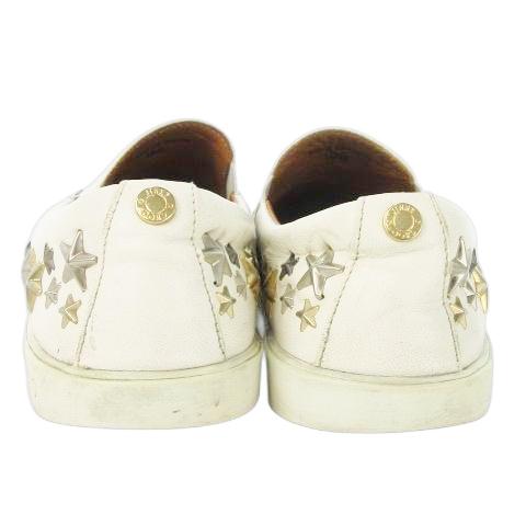 ジミーチュウ JIMMY CHOO スニーカー スリッポン レザー 革 スタッズ 