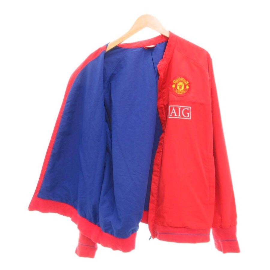 NIKEナイキ刺繍ロゴ フルジップマンチェスターユナイテッドジャケットブルゾン NIKE（ナイキ） マンチェスターユナイテッド ジップアップジャケット