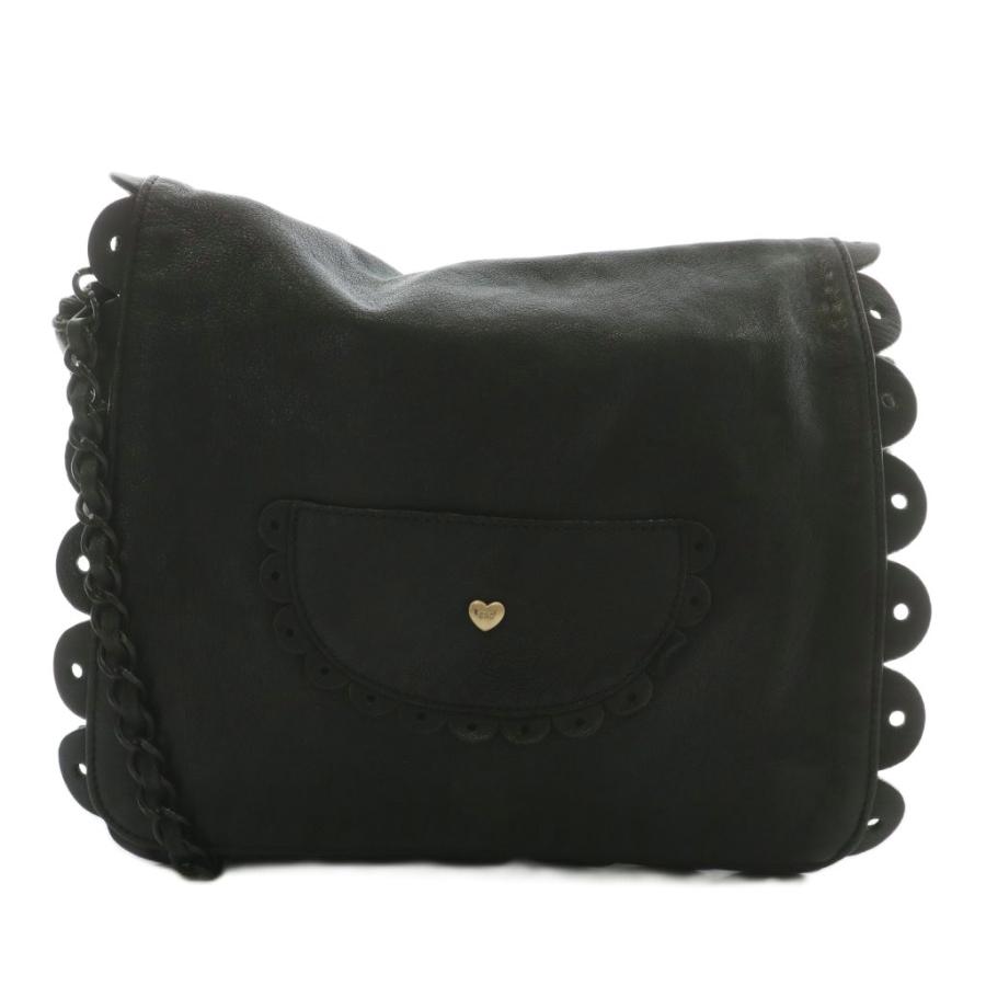 SEE BY CHLOE（シーバイクロエ） ショルダーバッグ レザー ハート ロゴ