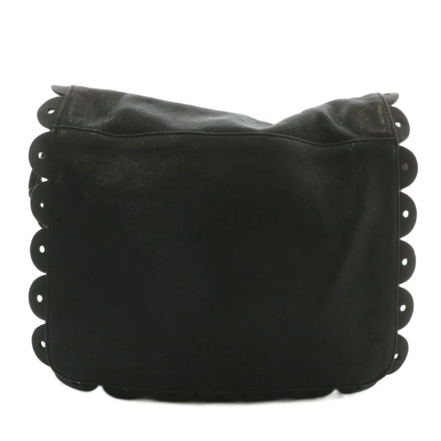 SEE BY CHLOE シーバイクロエ ショルダーバッグ レザー ハート ロゴ 黒