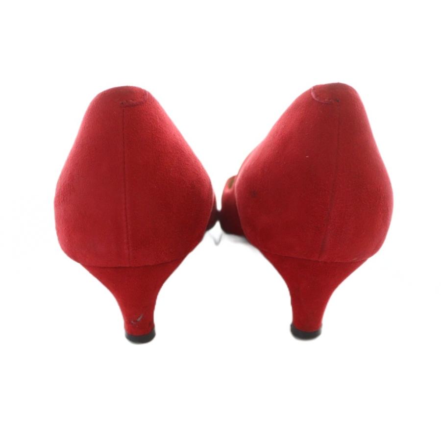 【極美品】PELLICO ペリーコ　ポインテッドトゥ　パンプス 38 ペリーコ PELLICO パンプス ポインテッドトゥ ロゴ スエード 38 23.5cm