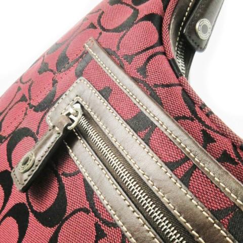 COACH（コーチ） ショルダーバッグ ワンショルダー キャンバス レザー