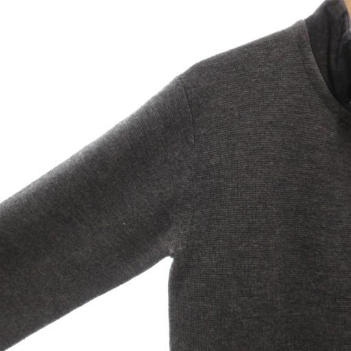 BURBERRY BLACK LABEL ケーブルニット コート バーバリー BURBERRY BLACK LABEL（バーバリーブラックレーベル） 良品 Vネック