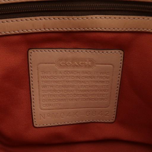 COACH（コーチ） ショルダーバッグ キャンバス レザー シグネチャー 総