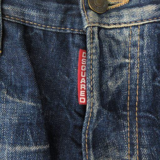 DSQUARED2（ディースクエアード） ダメージ加工ワッペンデニム