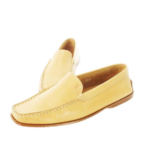 トッズ TOD'S ドライビングシューズ スリッポン モカシン レザー