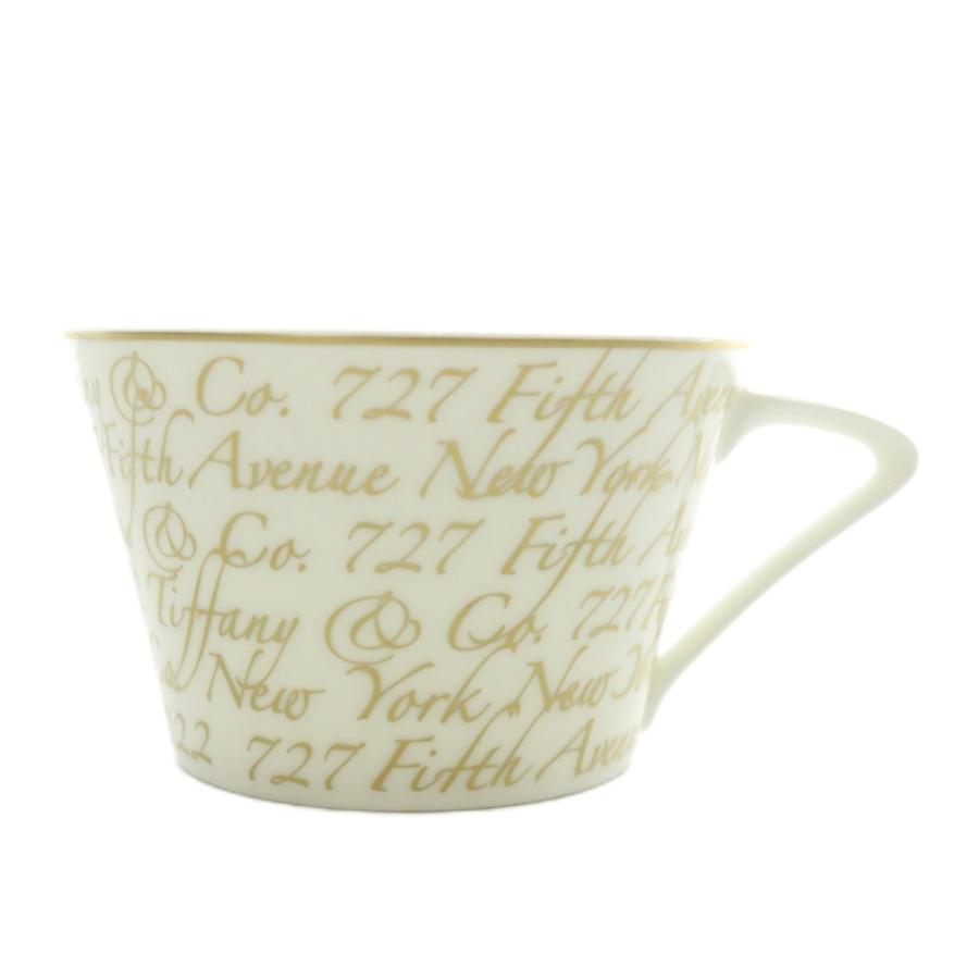 未使用品 ティファニー TIFFANY & CO. ノーツ コーヒーカップ ソーサー