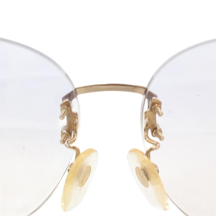 【中古】イヴサンローラン YVES SAINT LAURENT サングラス アイウェア 度無し リムレス グラデーション 60□15-133 Yves Saint Laurent（イヴ・サンローラン） サングラス アイウェア 度