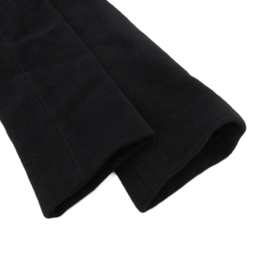 アナイ ANAYI ロングコート アンゴラ 36 黒 ブラック /UO □GY18