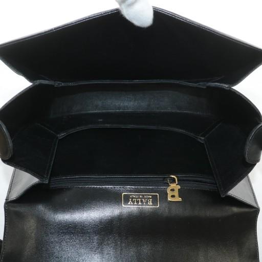 Bally（バリー） ショルダーバッグ レザー フラップ ロゴ ゴールド金具