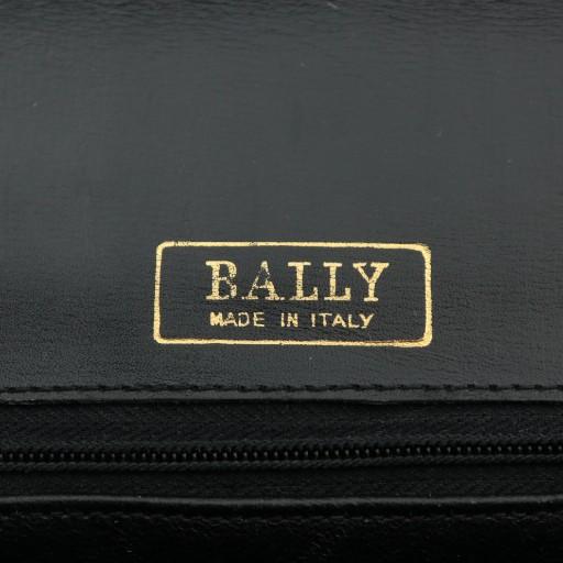 Bally（バリー） ショルダーバッグ レザー フラップ ロゴ ゴールド金具