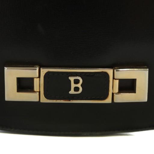 Bally（バリー） ショルダーバッグ レザー フラップ ロゴ ゴールド金具