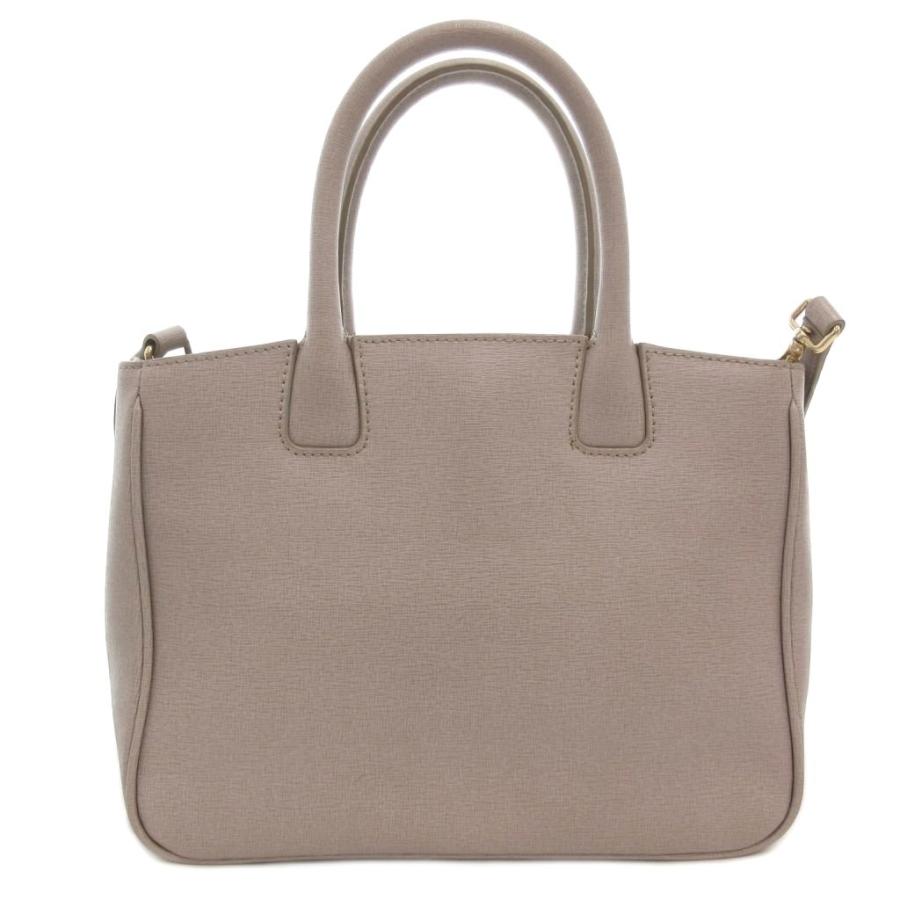 FURLA（フルラ） 美品 ハンドバッグ ショルダー 2way レザー 革 ロゴ