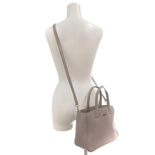 FURLA（フルラ） 美品 ハンドバッグ ショルダー 2way レザー 革 ロゴ