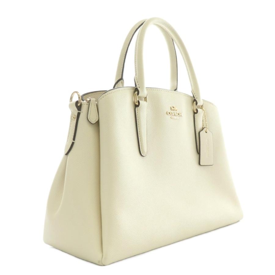 COACH コーチ 2way F28976 ショルダーバッグ レザー ホワイト系 COACH（コーチ） セージ キャリーオール ハンドバッグ ショルダー 2WAY