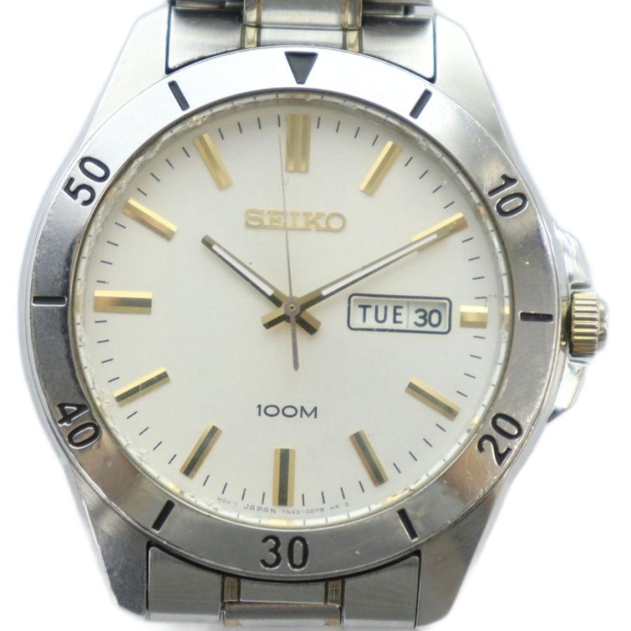 SEIKO セイコー 7N43-0BP0 希少 クォーツ 【公式通販】