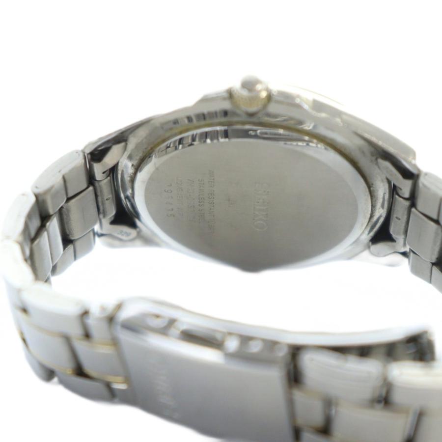 セイコー SEIKO 7N43-0BS0 腕時計 ウォッチ クォーツ 白文字盤