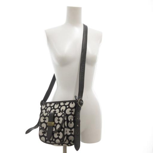【美品】ANNA SUI　ショルダーバッグはいかが ANNA SUI（アナスイ） ショルダーバッグ ミニショルダー 巾着 猫