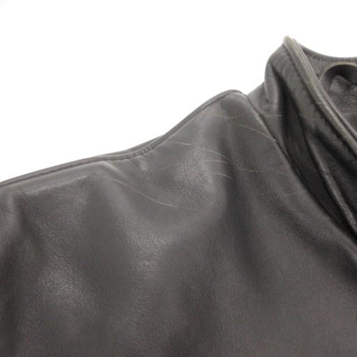 ショット SCHOTT ライダース レザージャケット 革ジャン 36 シングル