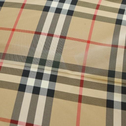 バーバリーズ Burberrys 雨傘 長傘 チェック柄 ノバチェック ロゴ 茶