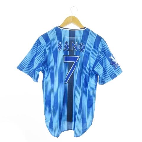 【中古】未使用品 ハイクオリティーレプリカユニフォーム 横浜DeNaベイスターズ No.7 佐野 恵太 半袖シャツ M 青 未使用品 ハイクオリティーレプリカユニフォーム 横浜DeNaベイスターズ